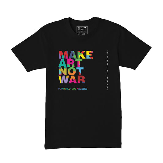 Make art, not war t-shirt